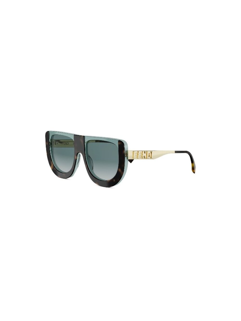 New FENDI Women's Sunglasses Acetate Frame FENDIGRAPHY FE40203I 95P 53